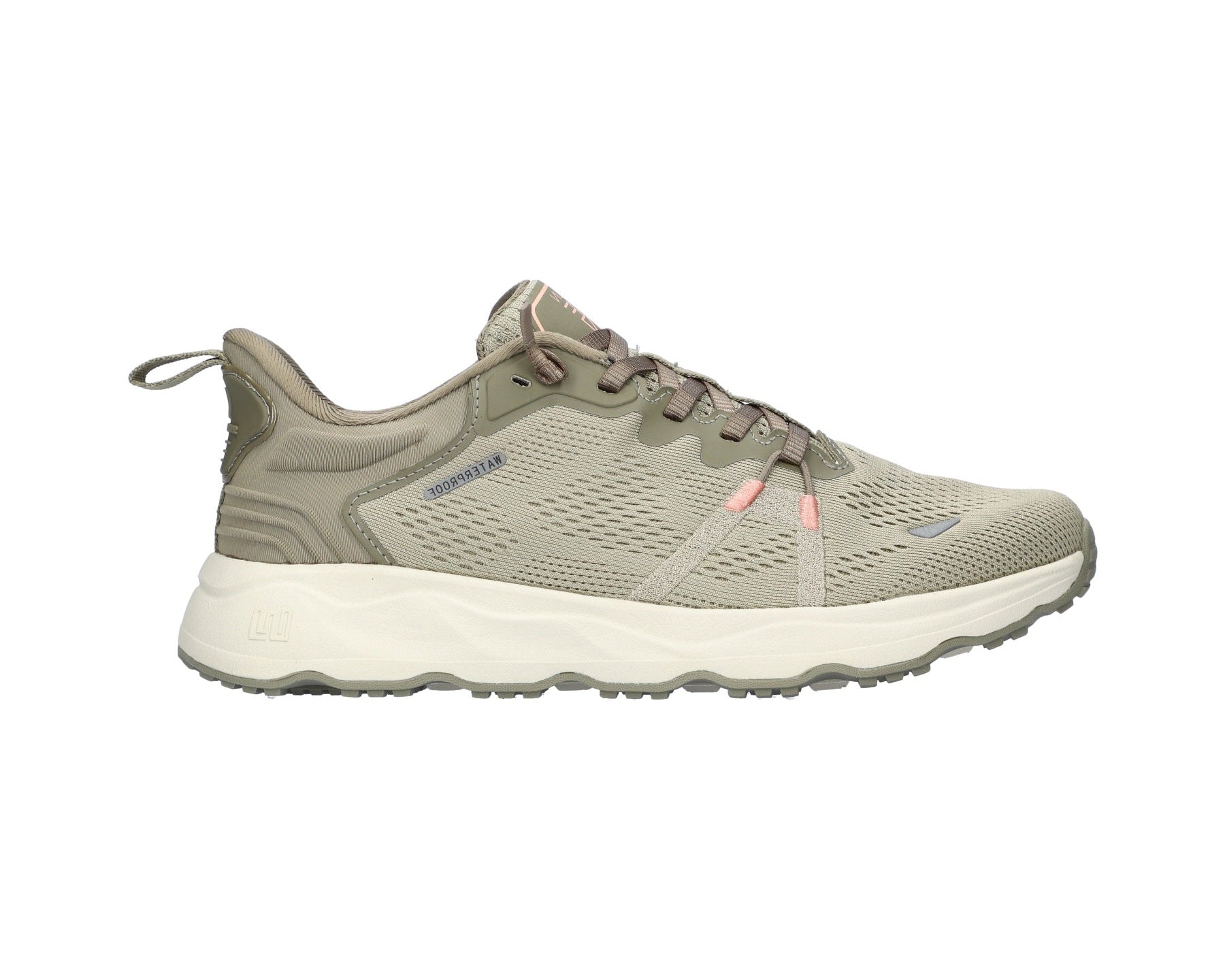 'H-Freya' damesneakers med bred pasform (H) - Grøn