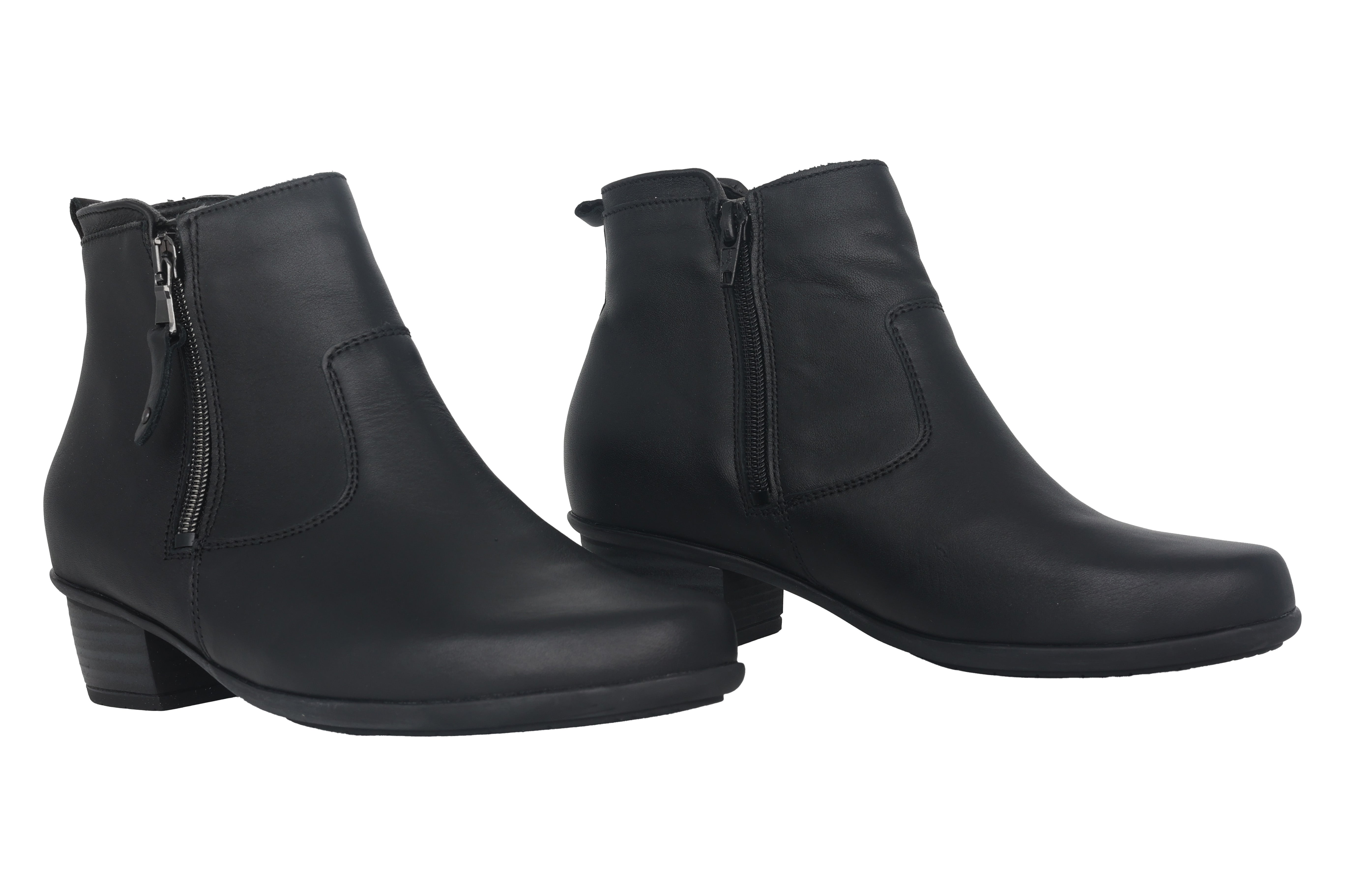 Damen-Stiefelette „Haifi“ mit weiter Passform (H) – Schwarz