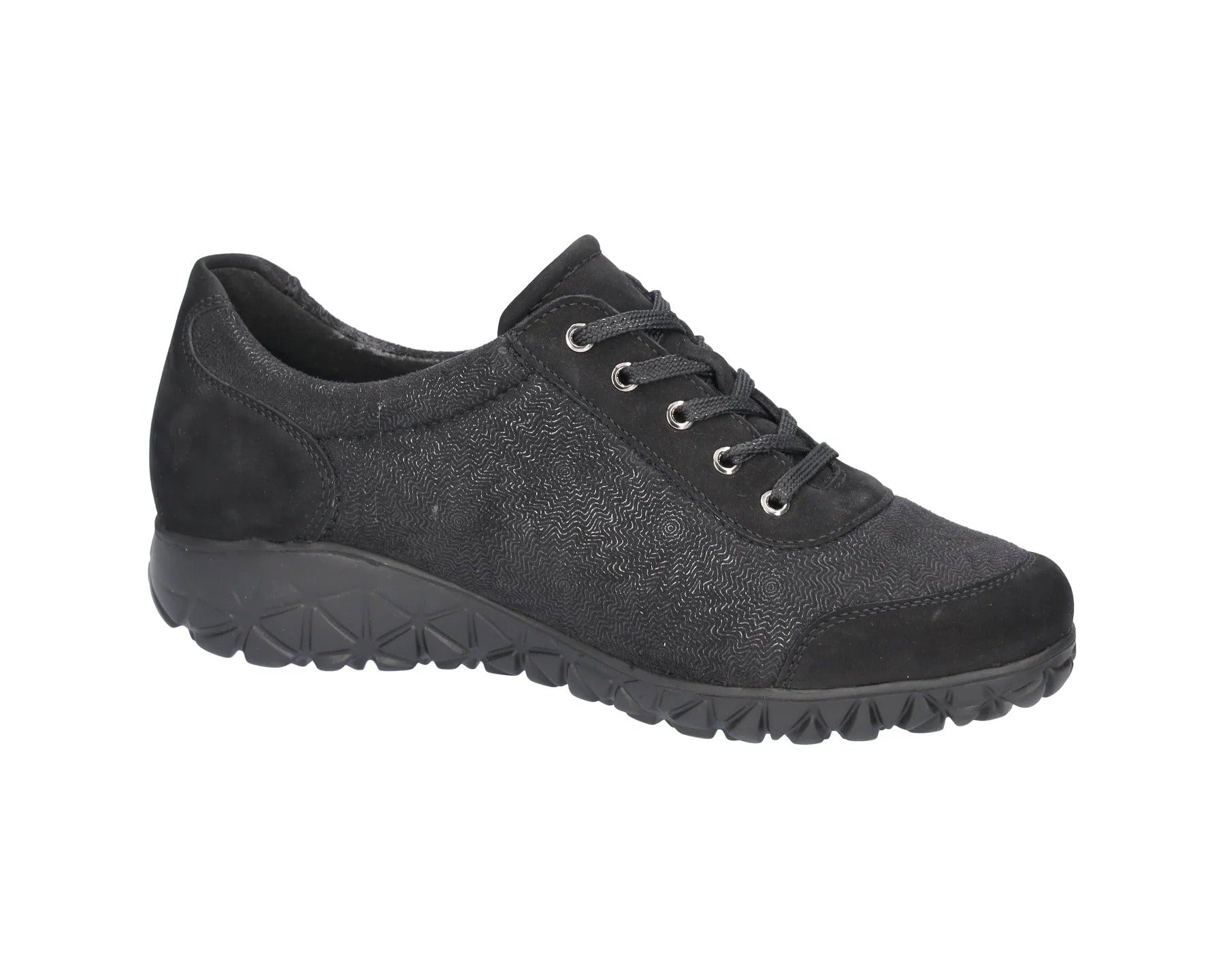 'H-Freya' damesneakers med bred pasform (H) - Grøn