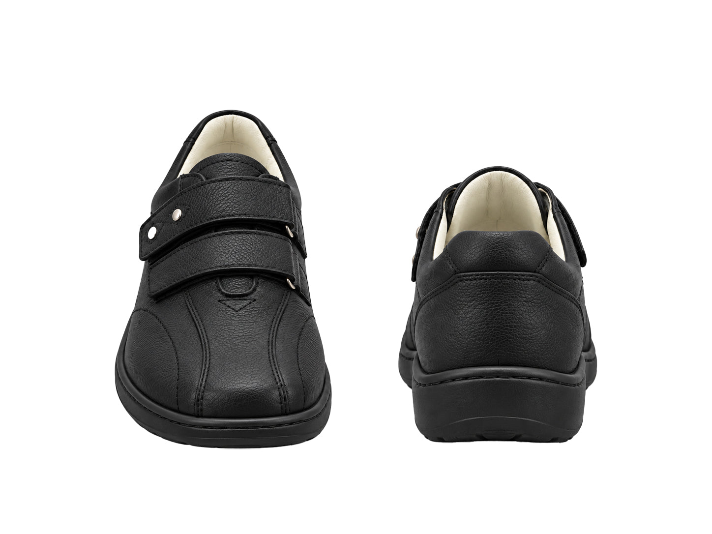 'Henni' women's wide fit (H) strap shoe - black