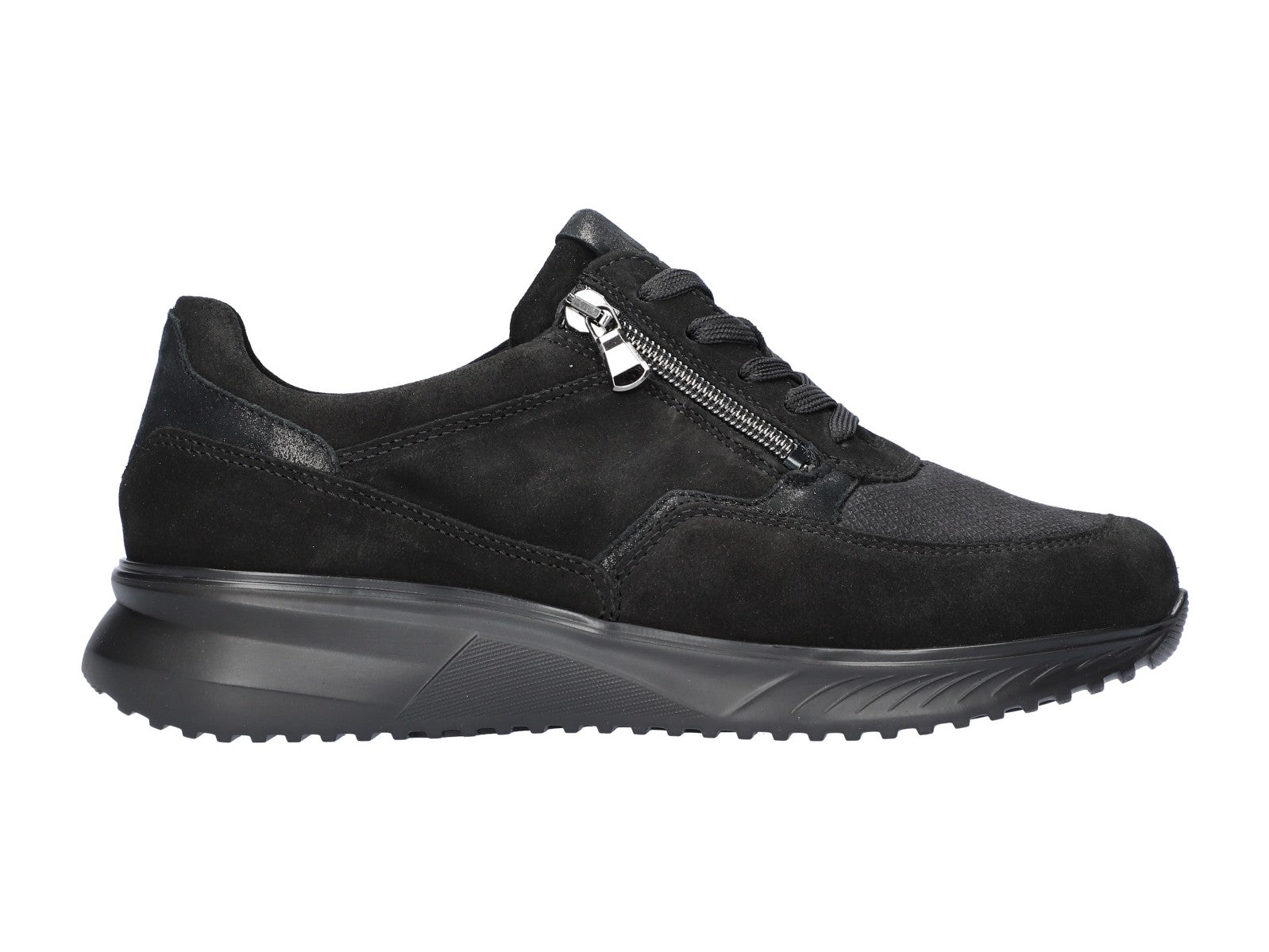 'K-Janka' women's very wide fit (K) sneakers - black