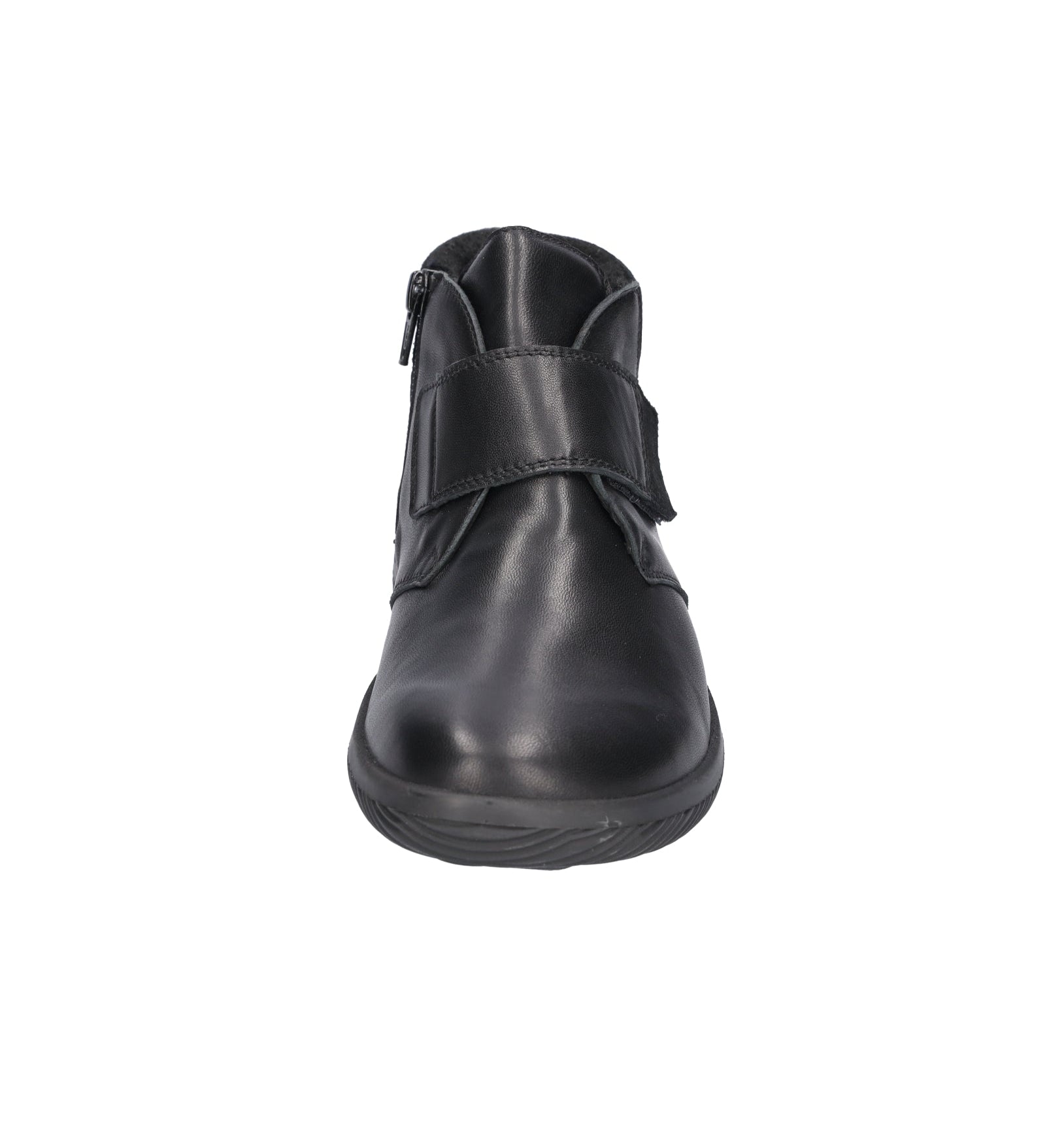 'K-Roya' women's very wide fit (K) strap ankle boot - black