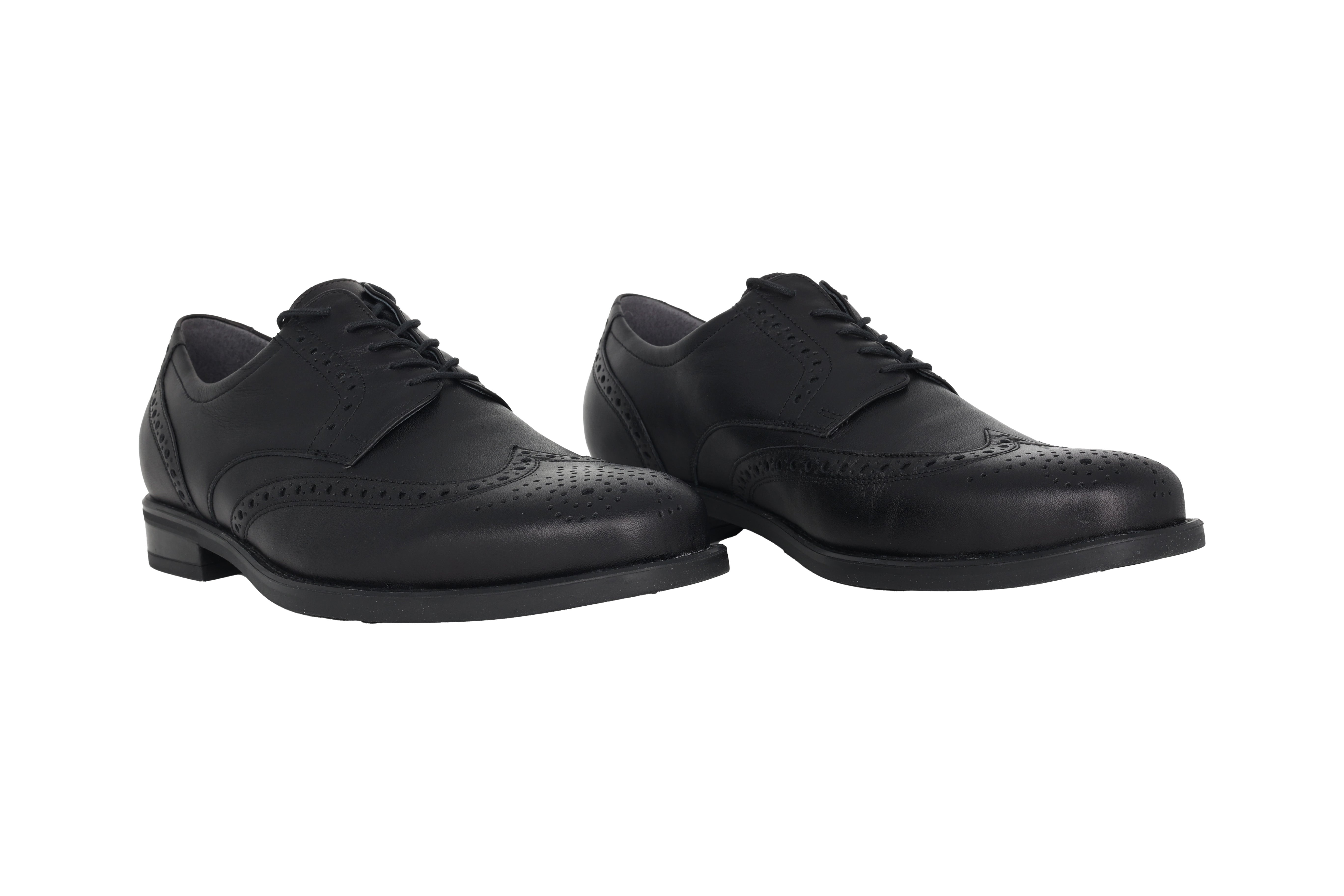 'Henry' men's dressed (wide fit H) shoe- black