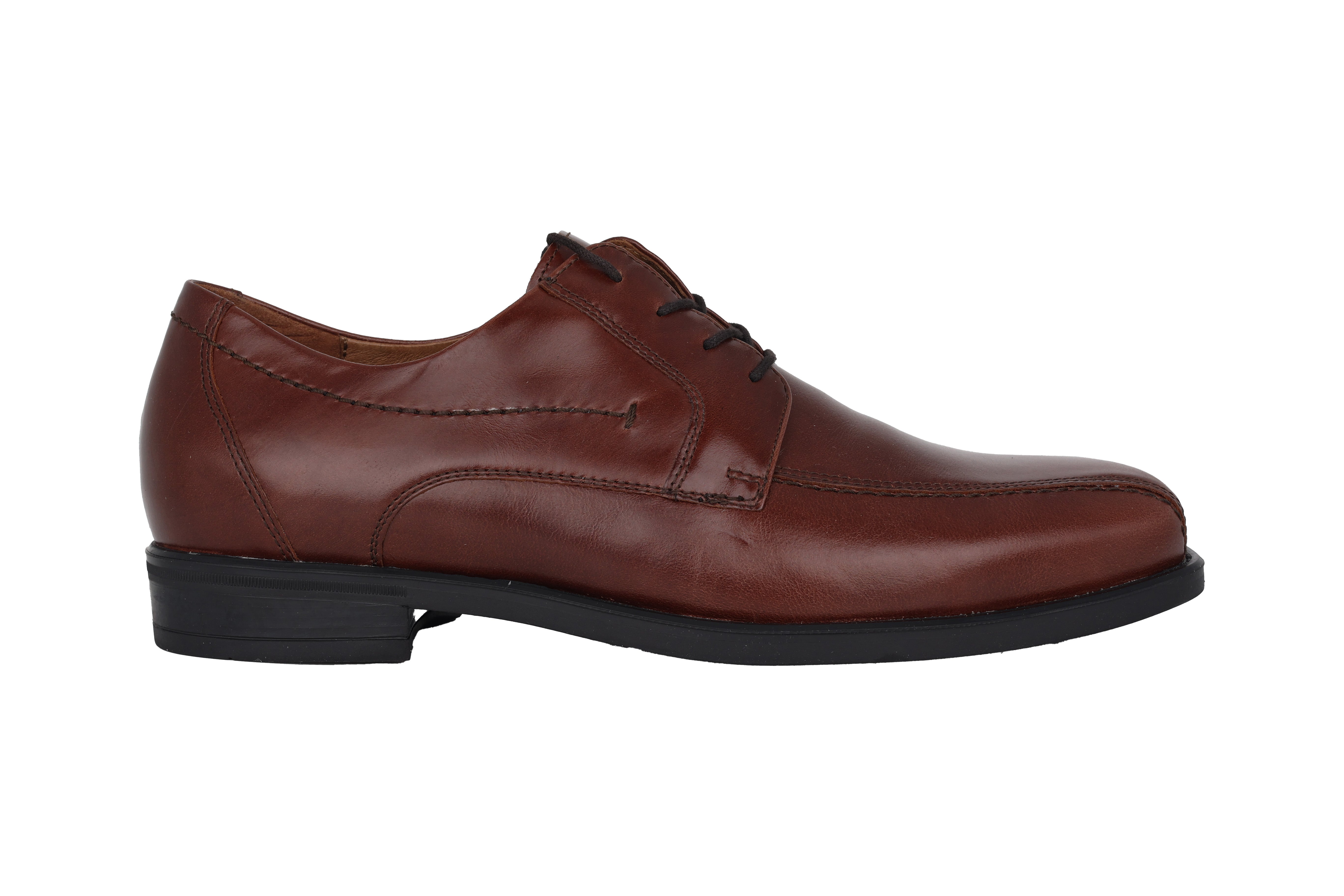 'Henry' men's dresssed wide fit (H) lace-up shoe - brown