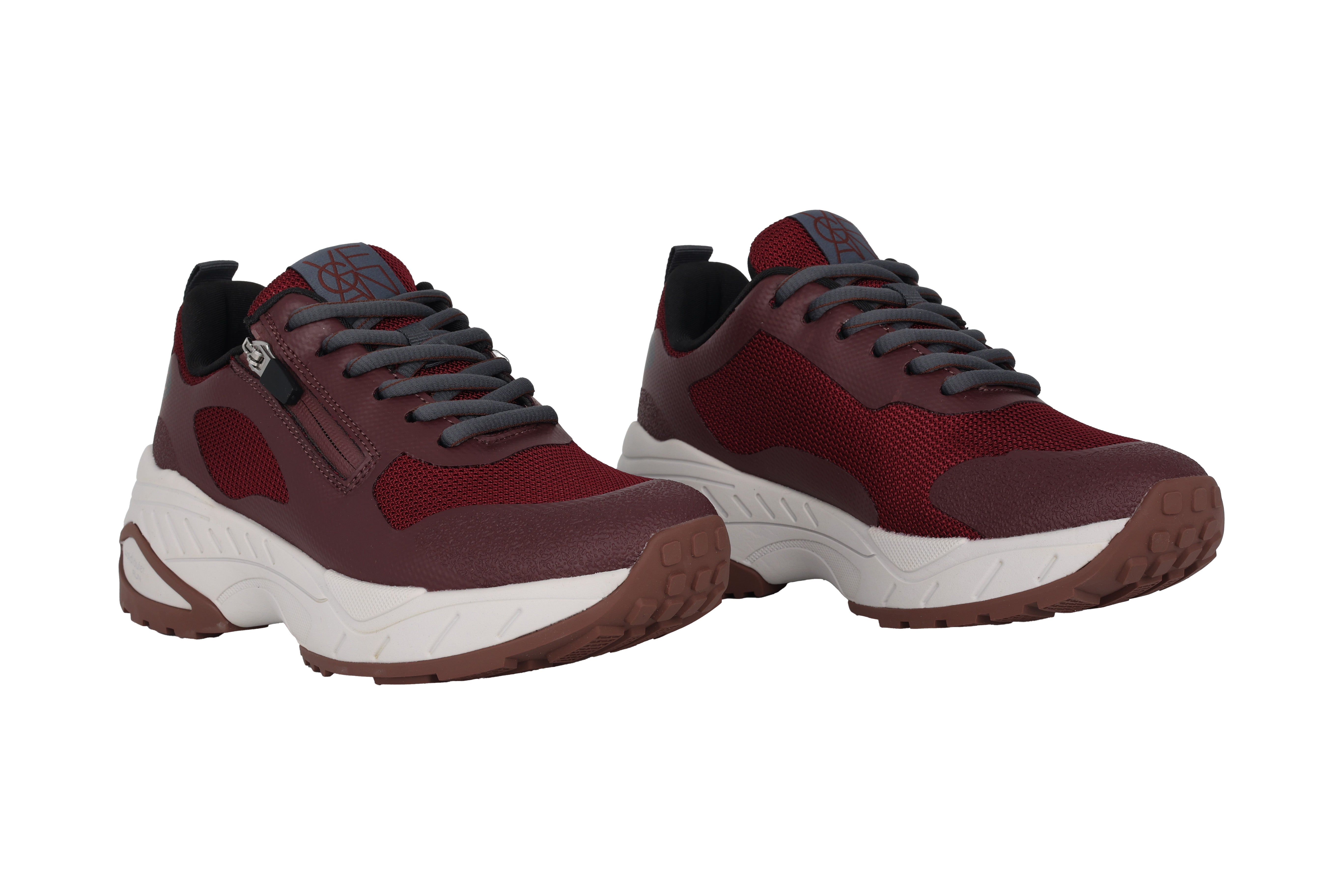 Weit geschnittener (H) Walking-Laufsneaker „H Pepper“ für Damen – Rot