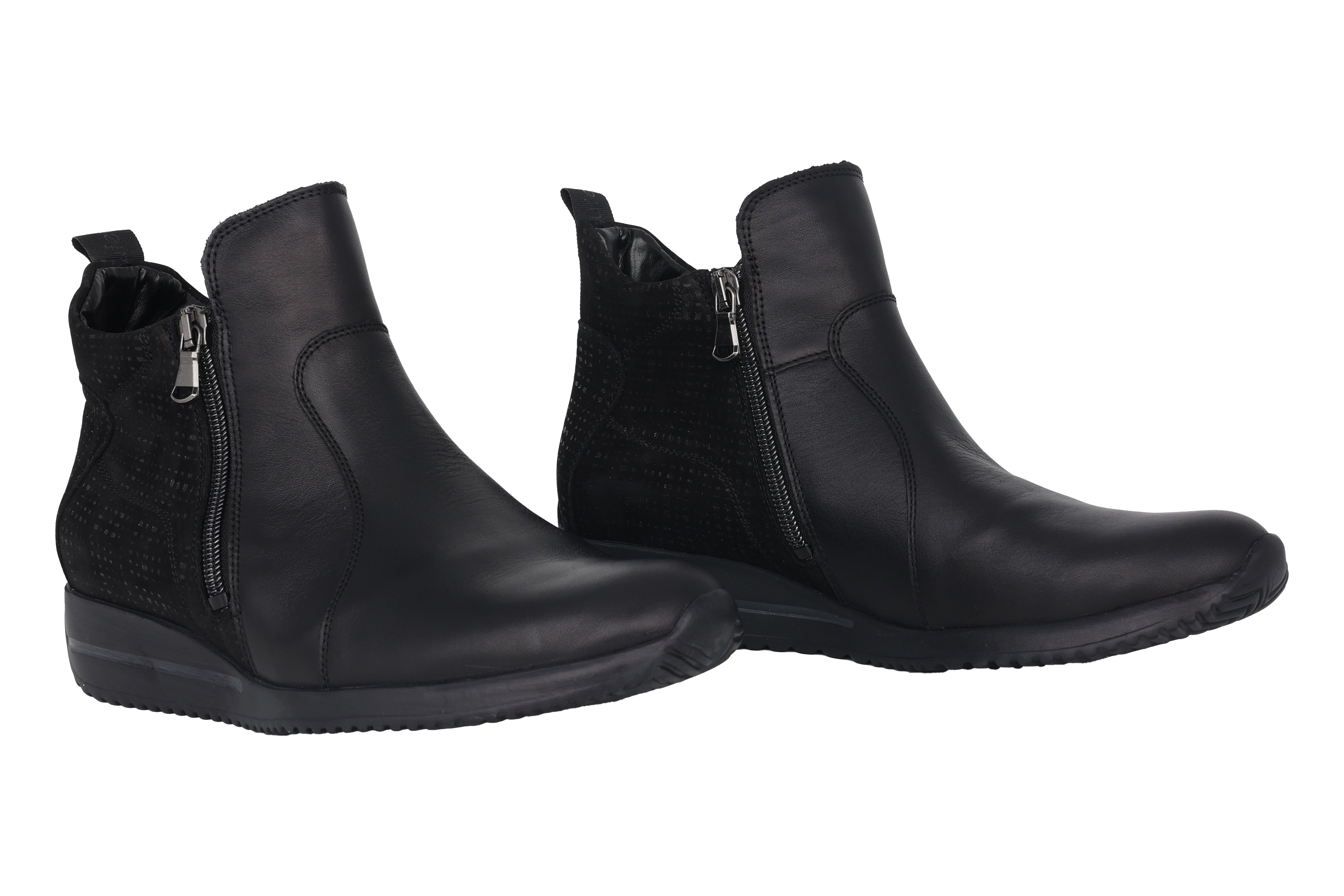 Damenstiefel 'Himona' mit weiter Passform (H) - Schwarz