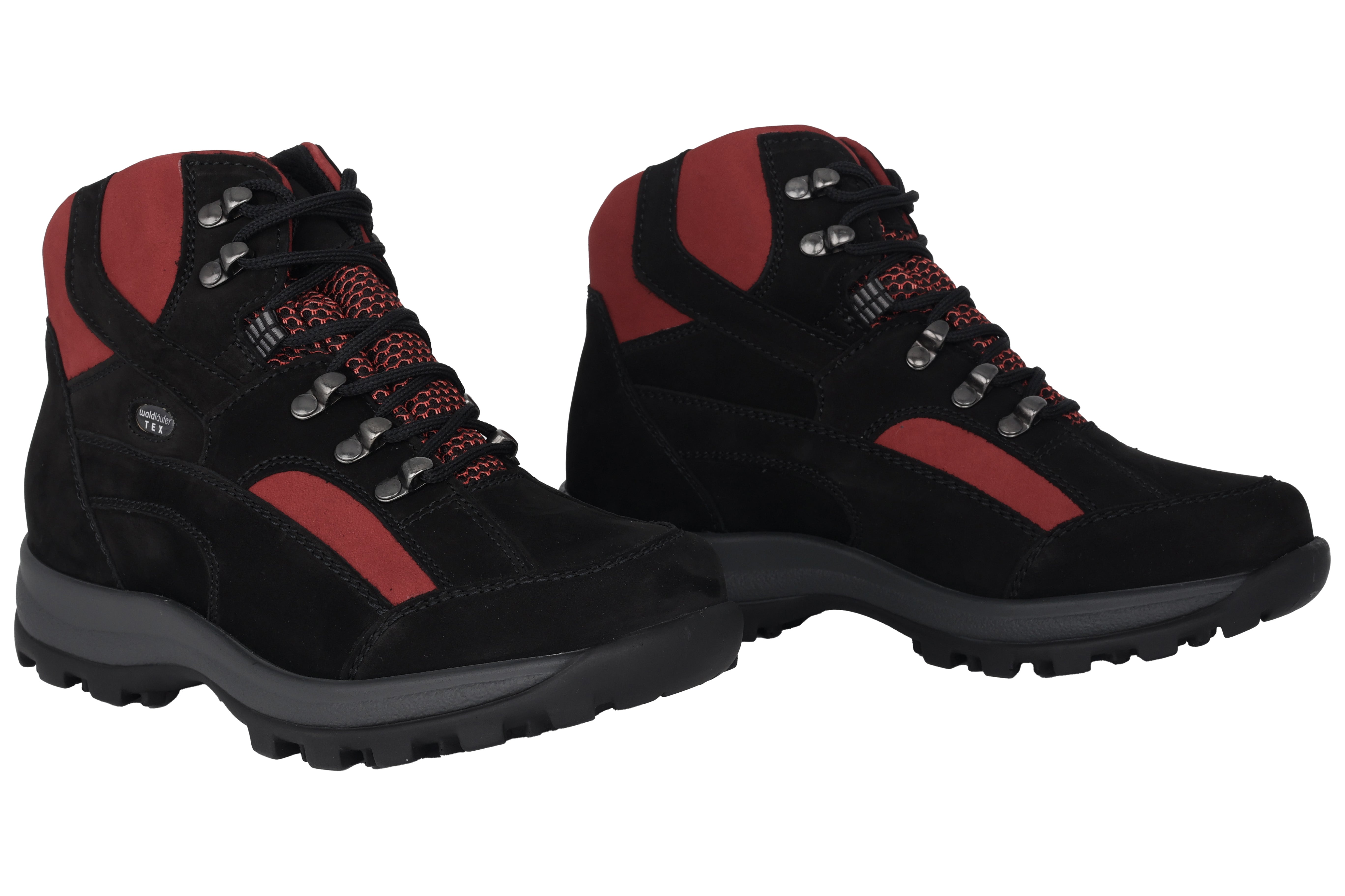 Bottines imperméables femme coupe large (H) 'Holly' - noir