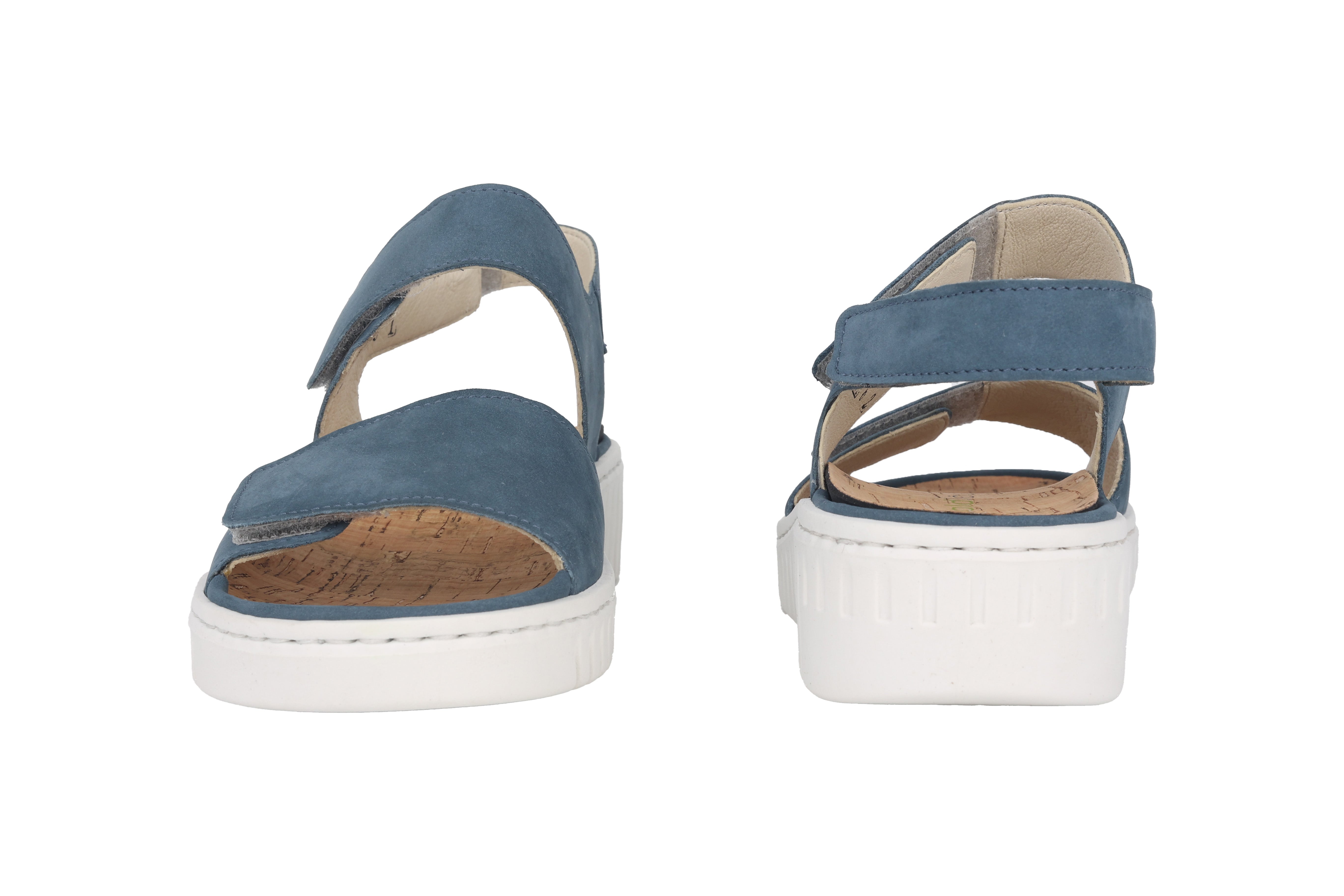 Damensandale „H-Willow“ mit weiter Passform (H) – Blau