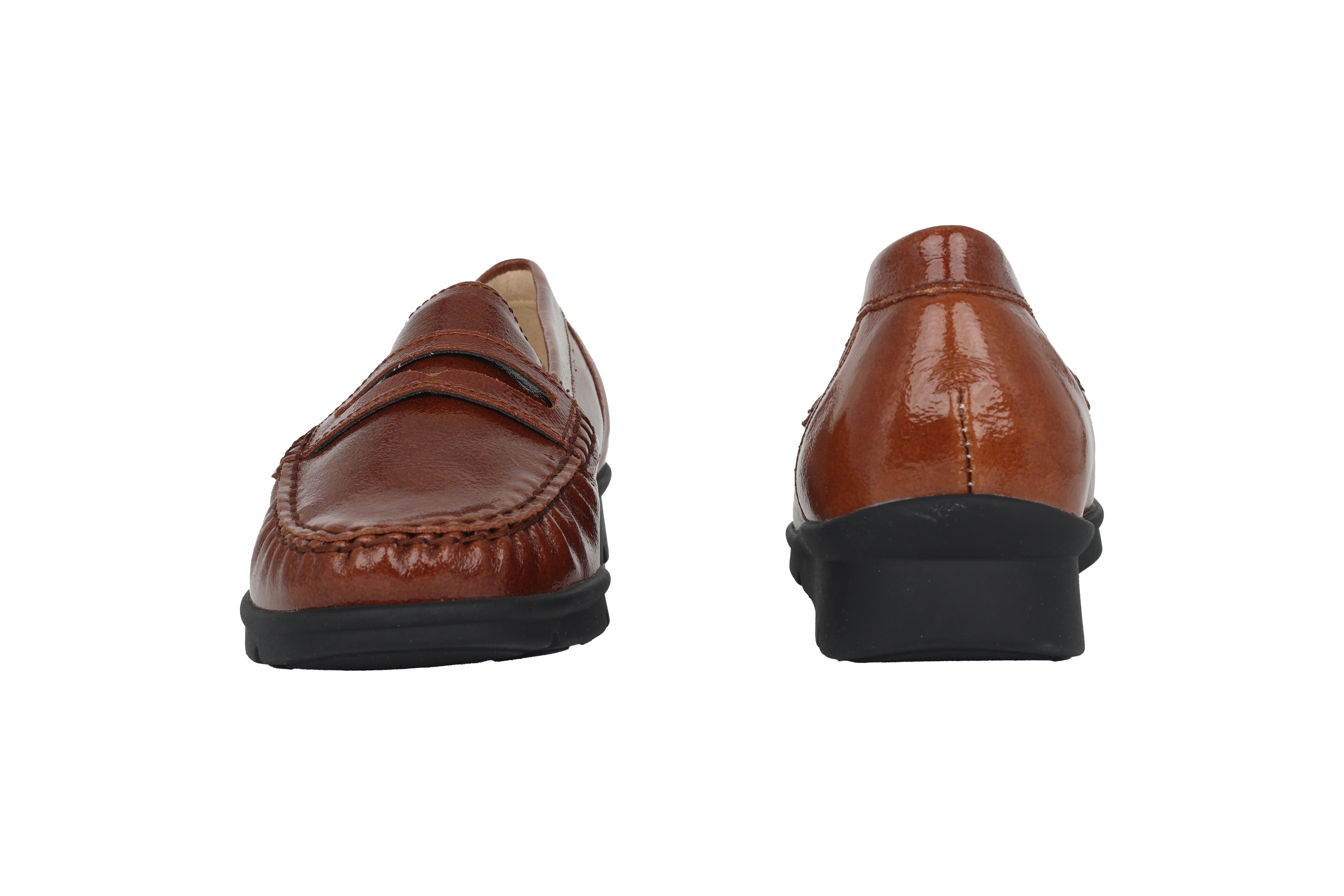 Damen-Mokassin „K-Inga“ mit sehr weiter Passform (K) – Braun