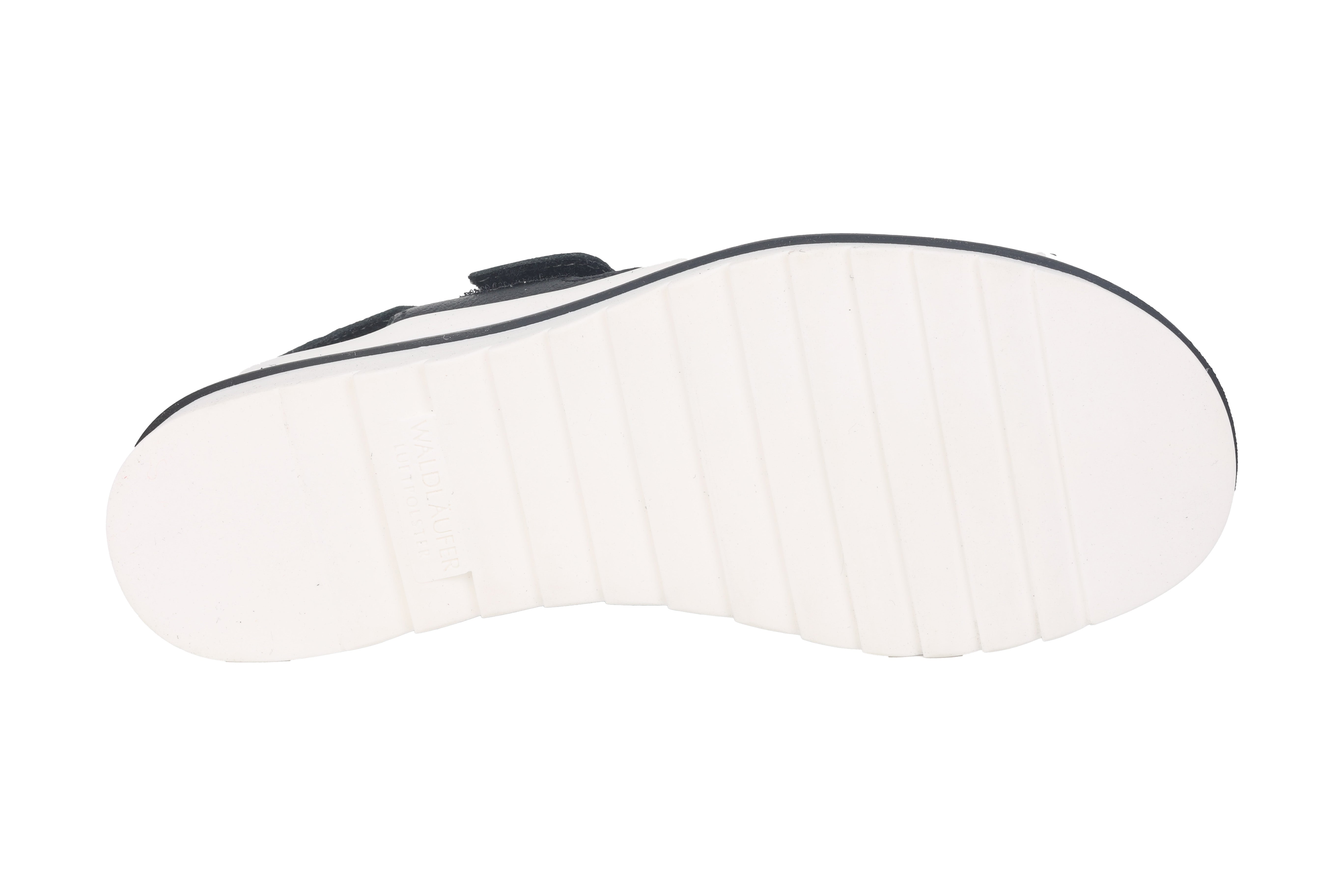 Damessandaal 'Hakura' met brede pasvorm (H) - zwart