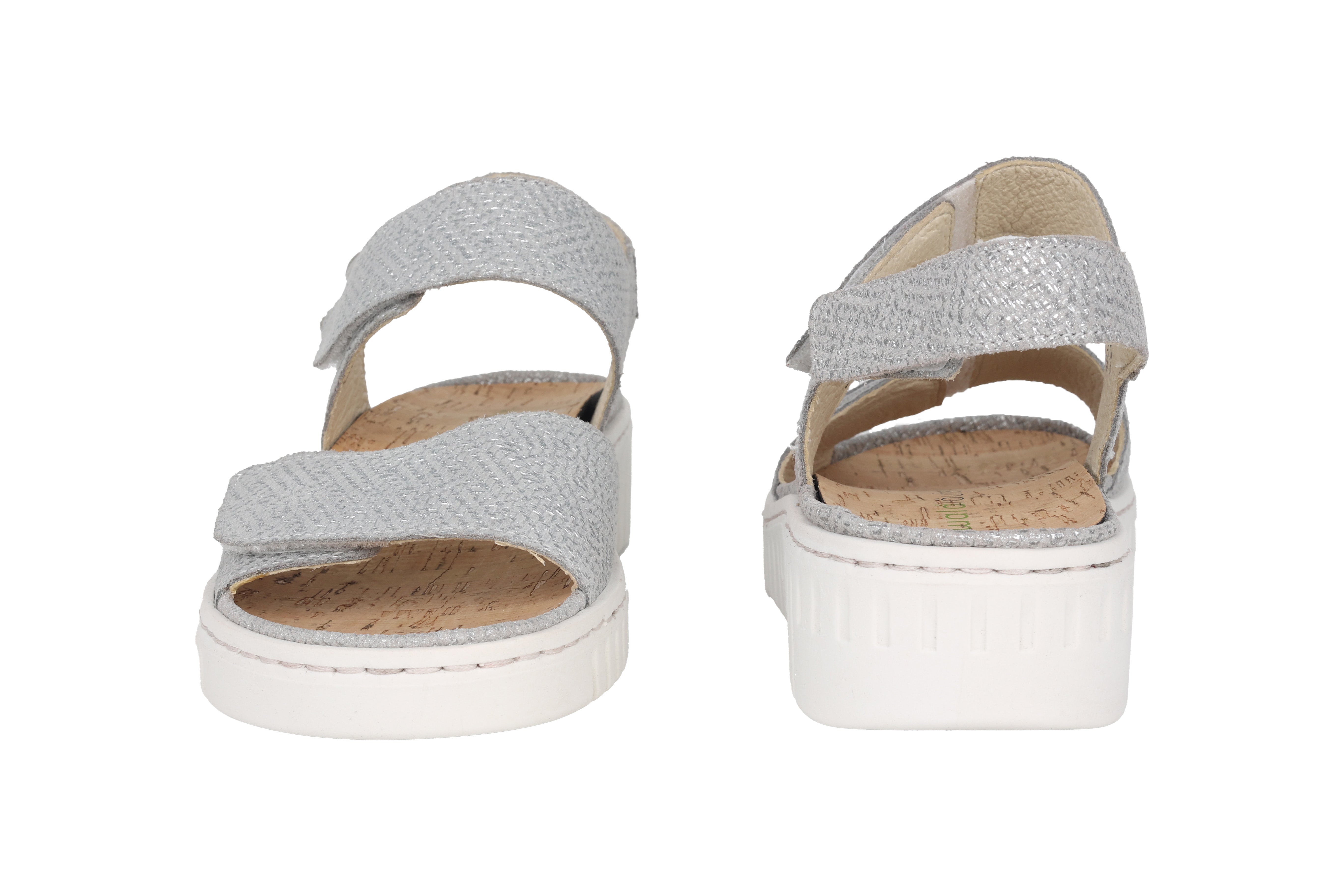 Damessandaal 'H-Willow' met brede pasvorm (H) - grijs