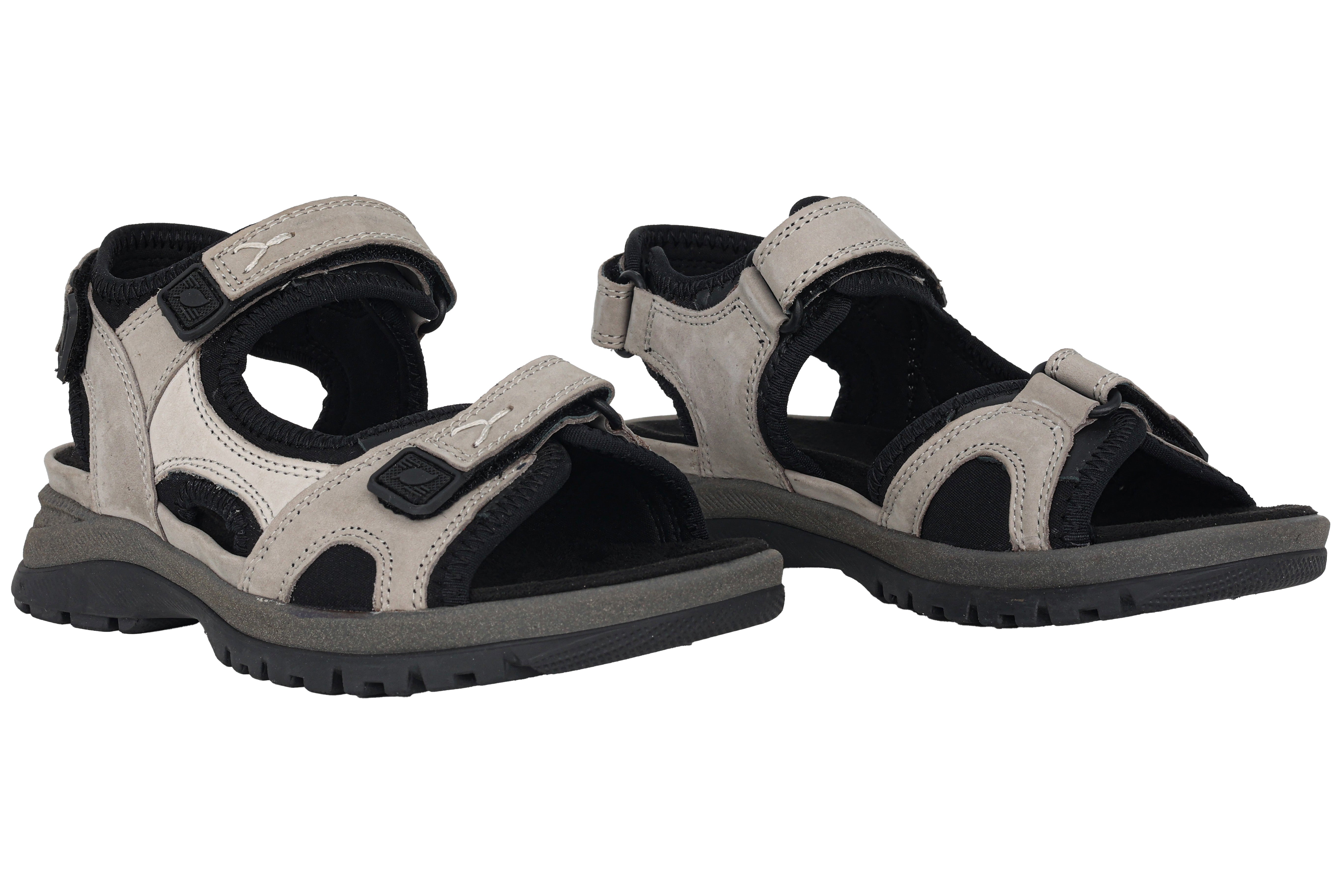 Sandale femme coupe large (H) 'H-Sora' - gris