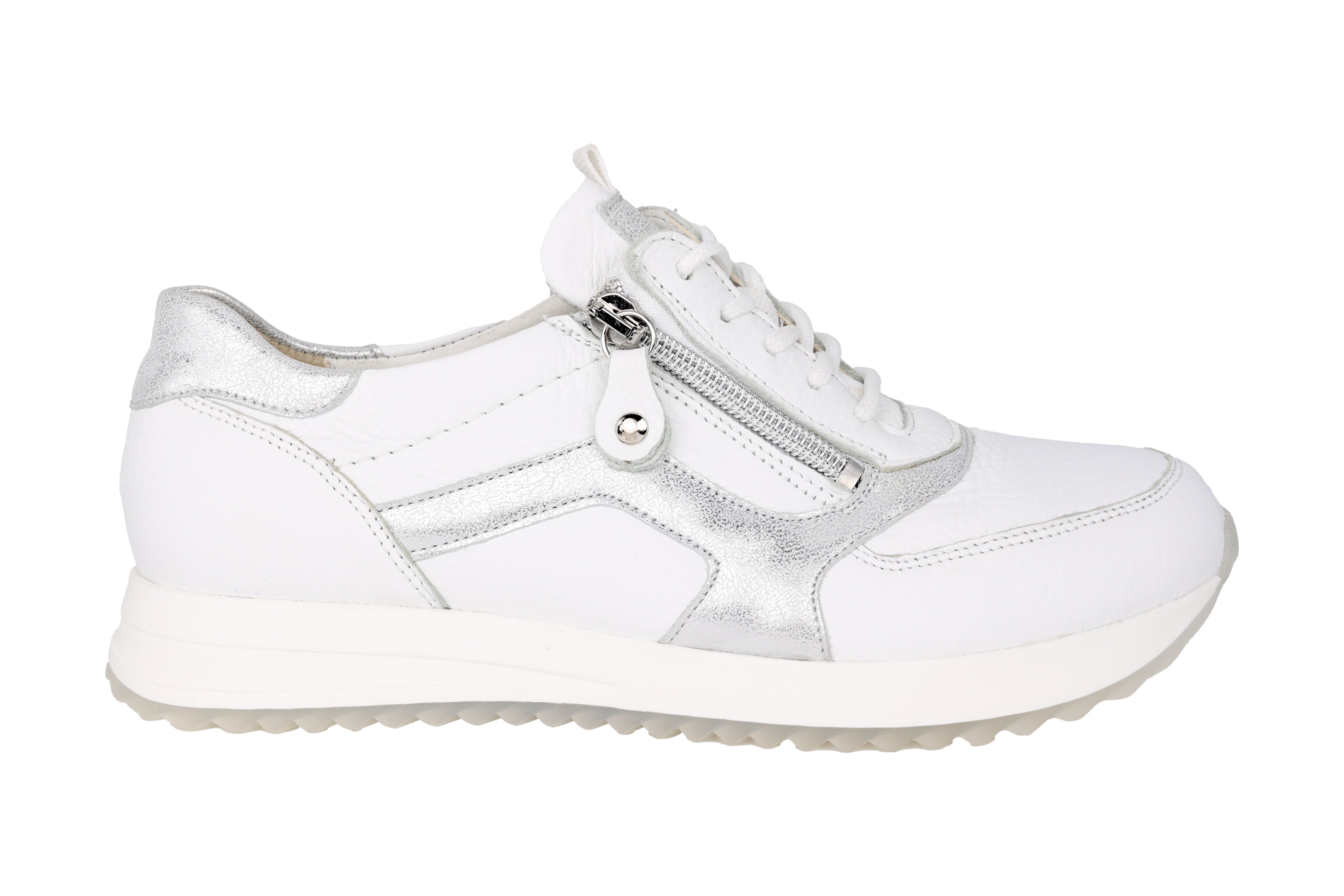 'H-Vicky' women's wide fit (H) sneakers - white