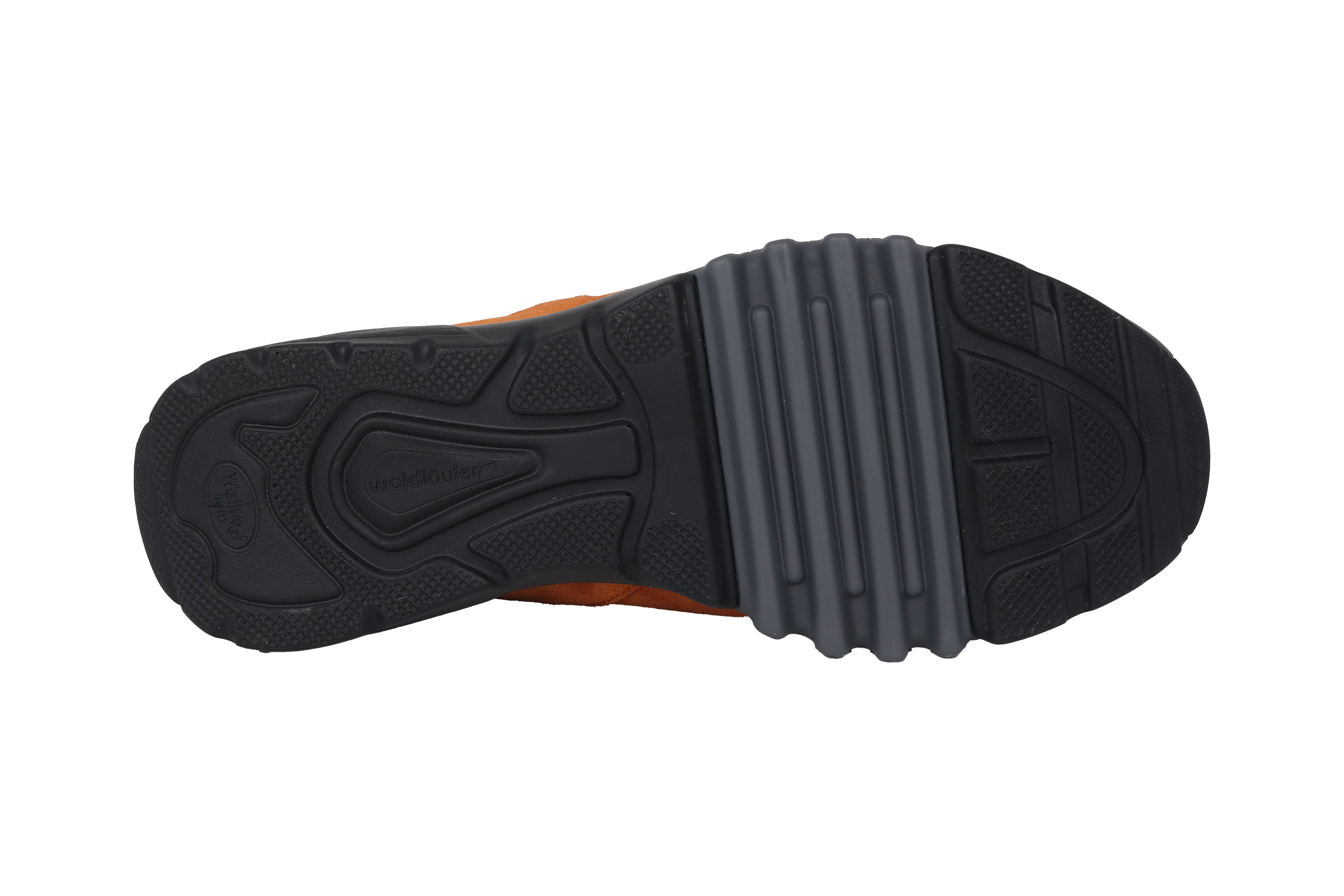 'H-Amiata' Zapatos outdoor impermeables de corte ancho (H) para mujer - naranja