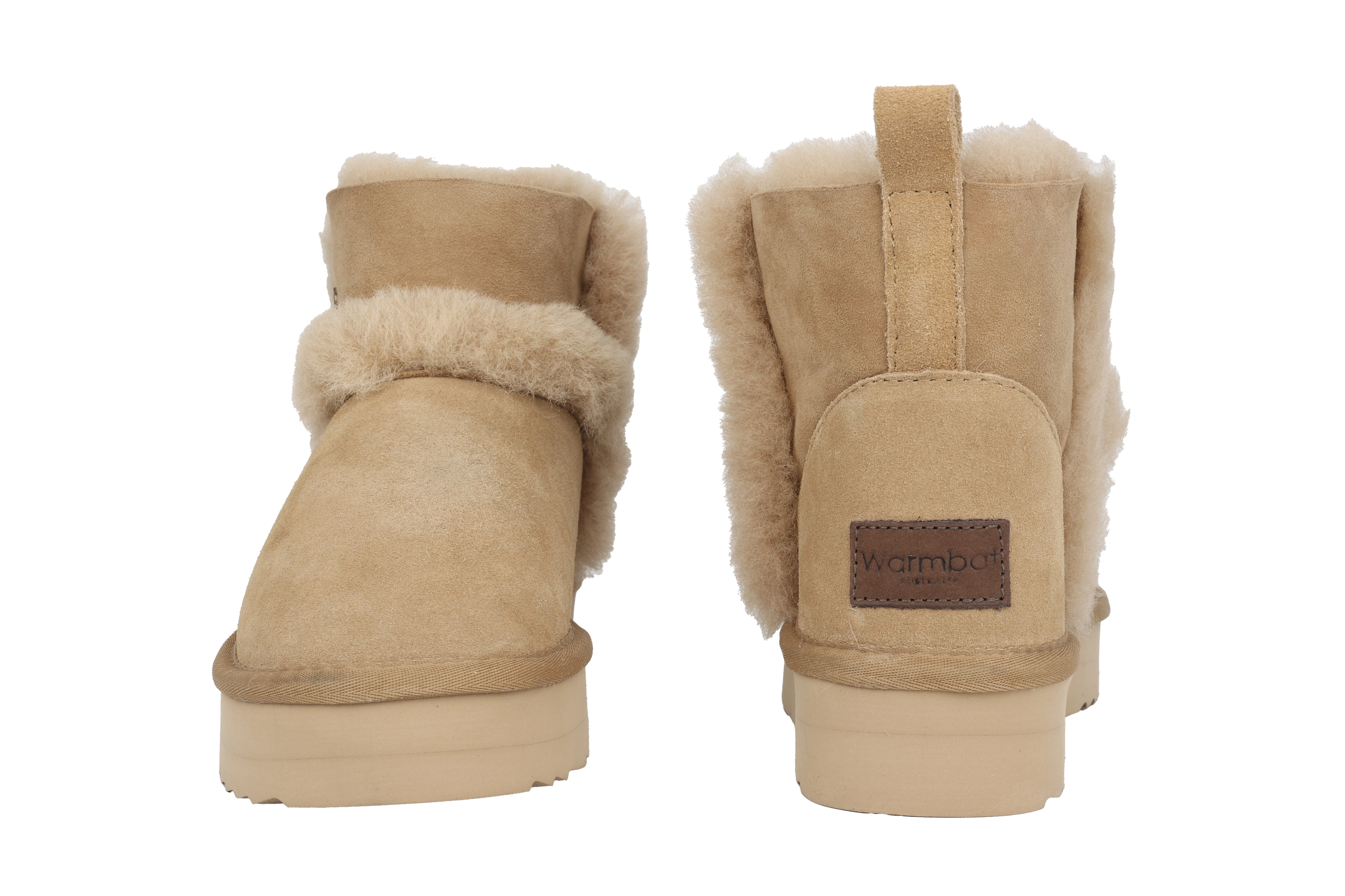 Botte chaude pour femme 'Wallaby' - Beige