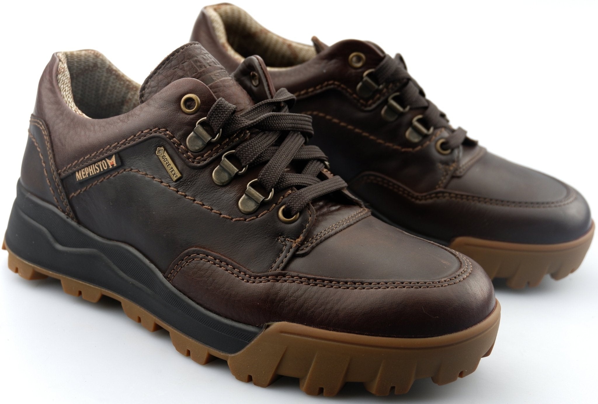 'WESLEY'' men's goretex waterproof walking shoe - Brown - Chaplinshoes'WESLEY'' men's goretex waterproof walking shoe - BrownMephisto