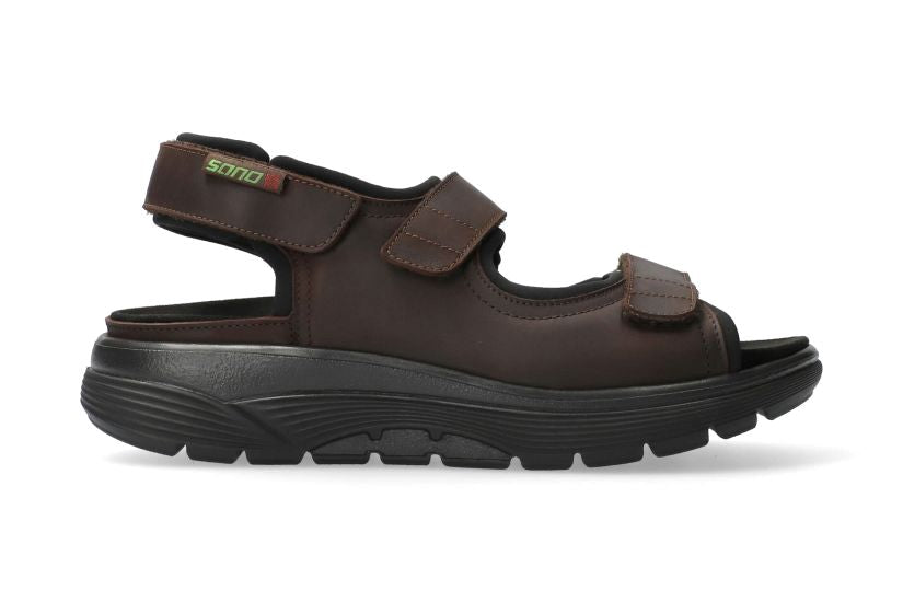 'Wilfried' men's rolling walking sandal - Brown - Chaplinshoes'Wilfried' men's rolling walking sandal - BrownMephisto