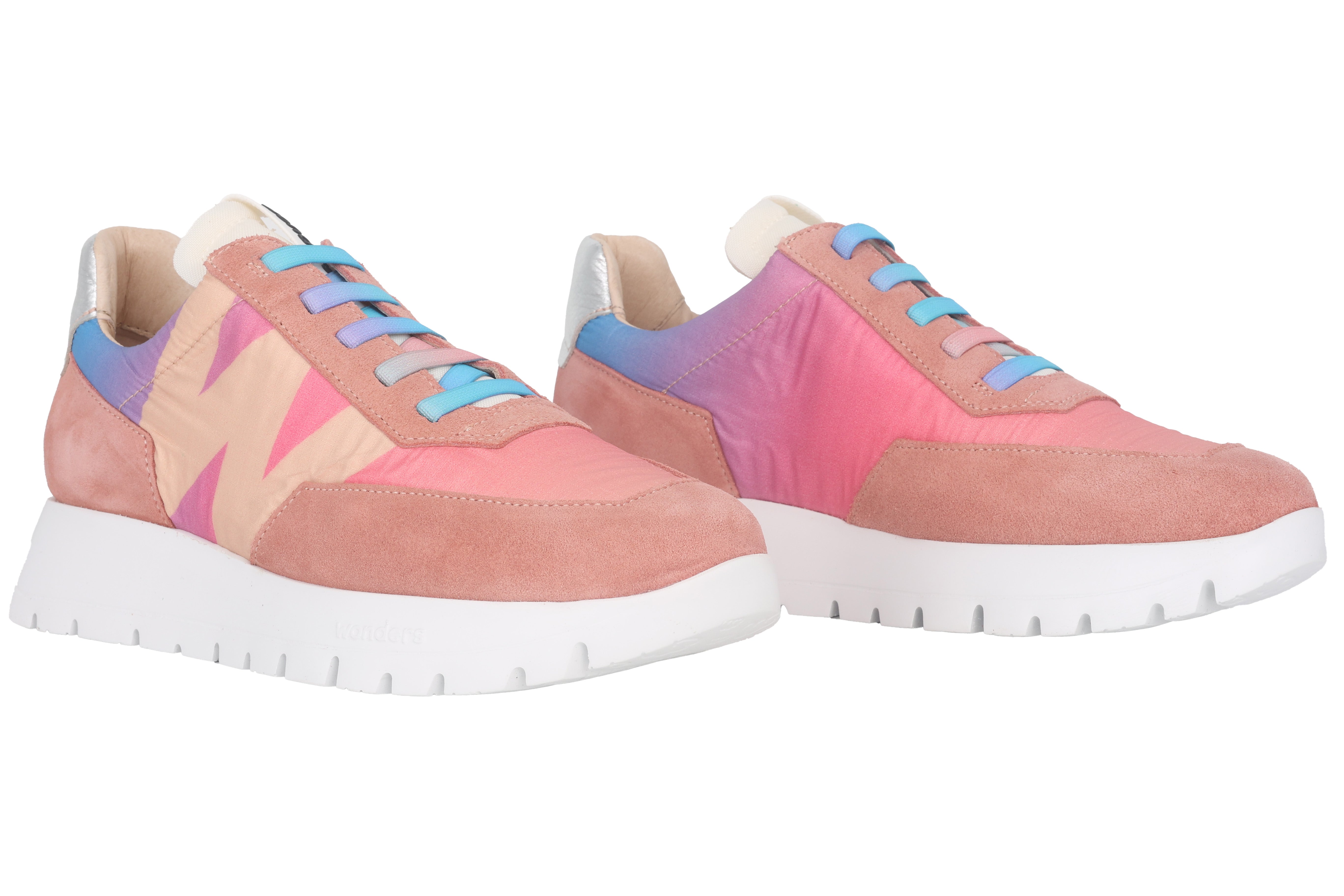 Damen-Schnürsneaker 'Odisei' - Rosa-Mix