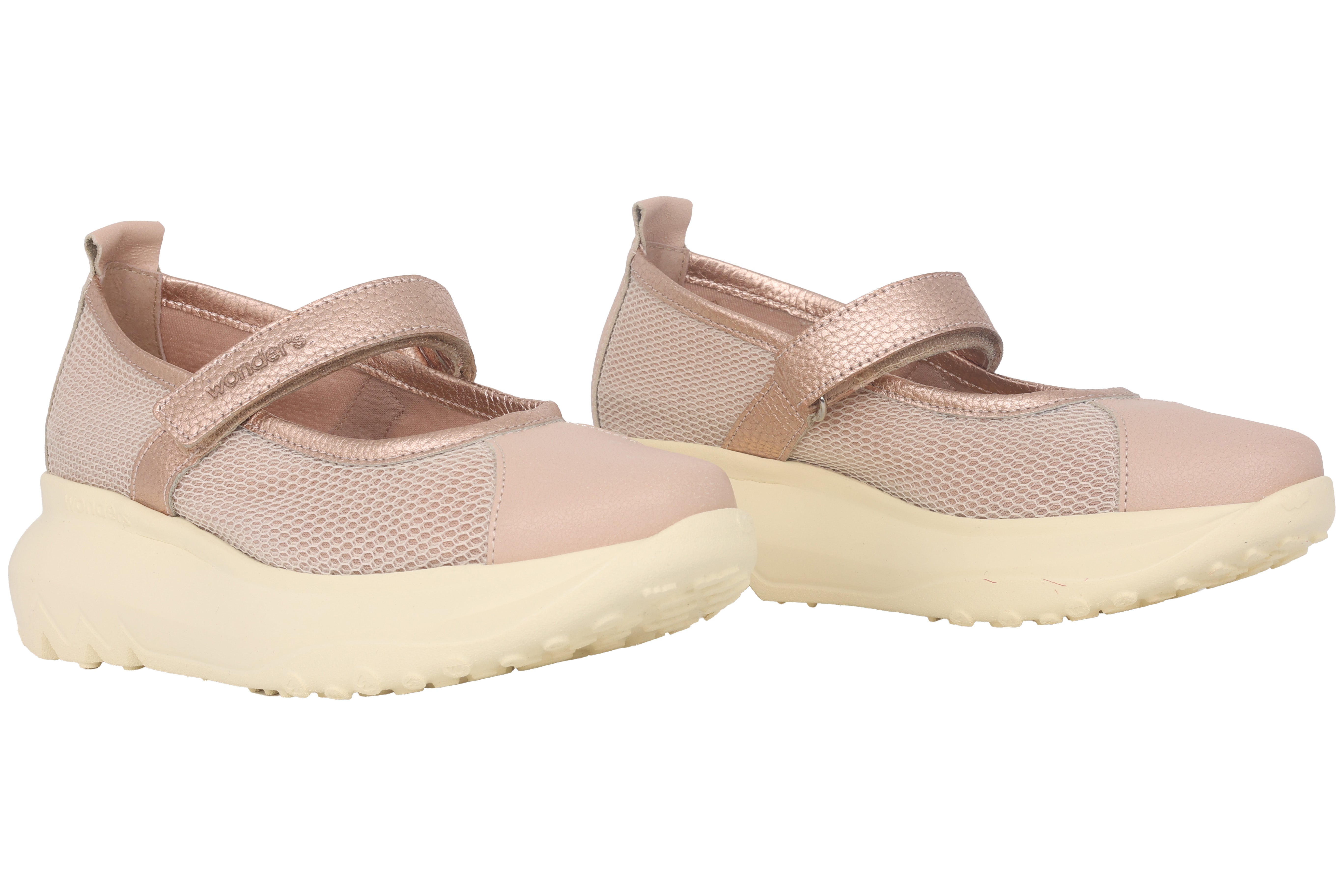 Damesloafer met bandjes 'Isaura' - roze