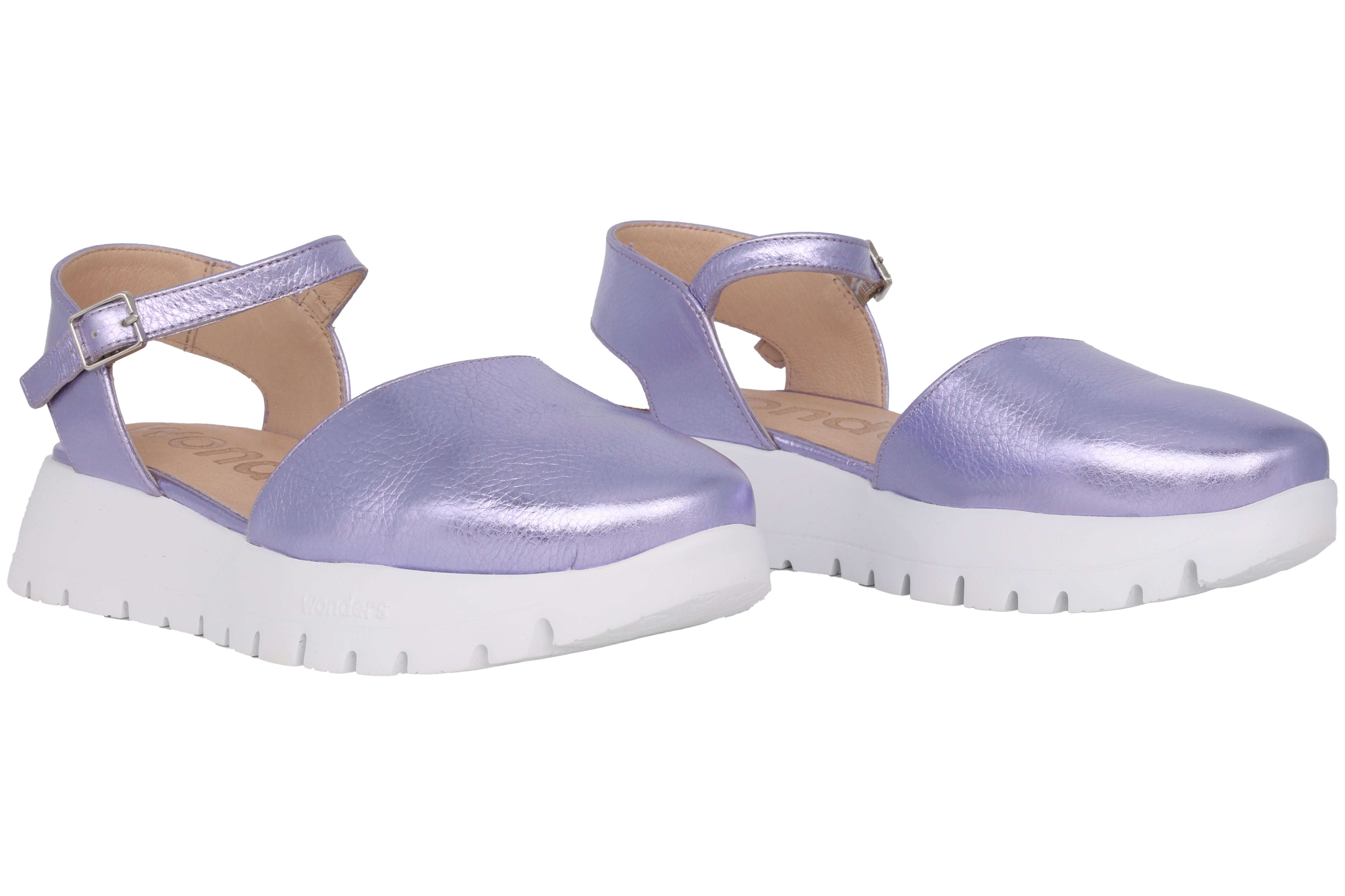 Damessandaal 'Babi' - Paars lak