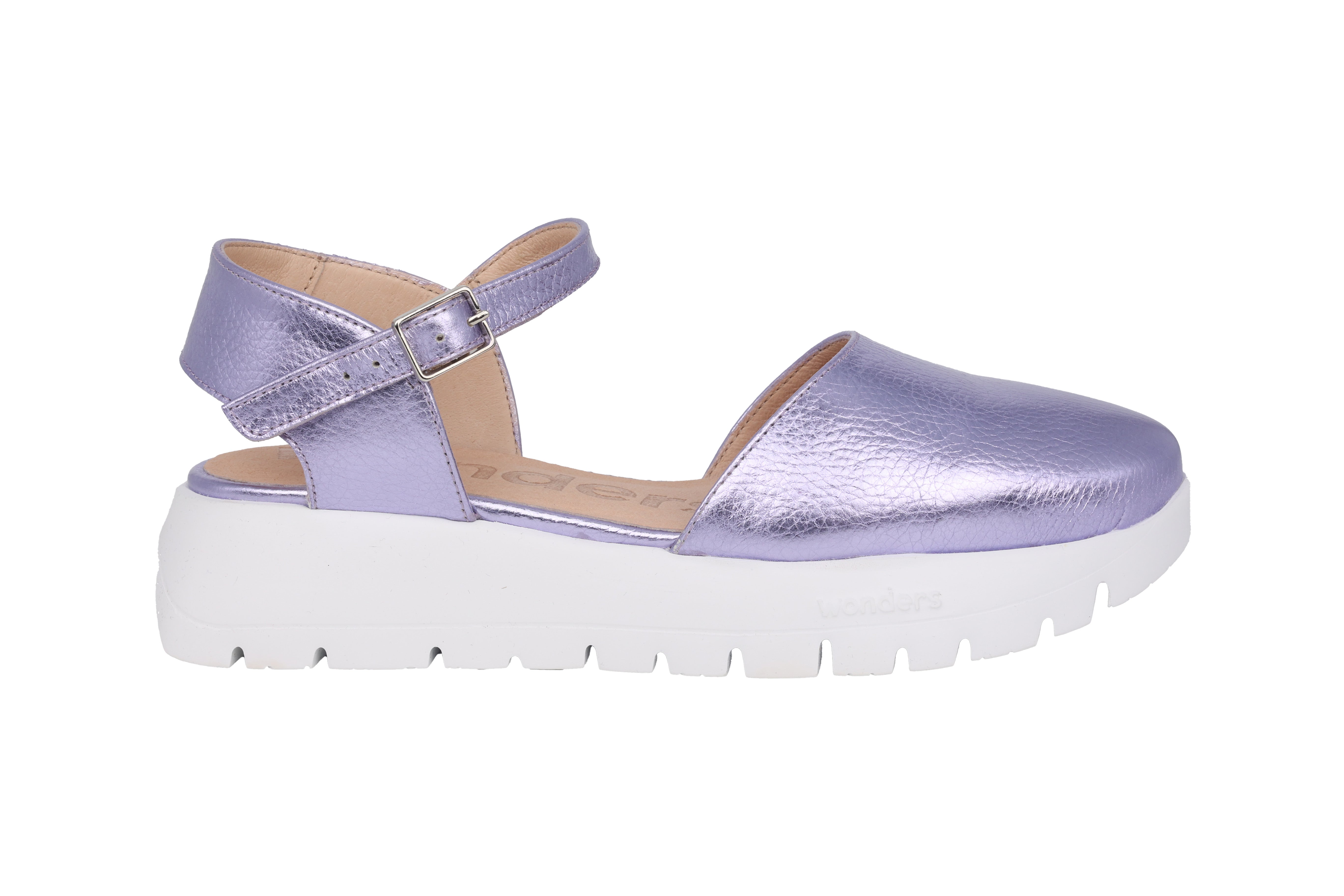 Damessandaal 'Babi' - Paars lak