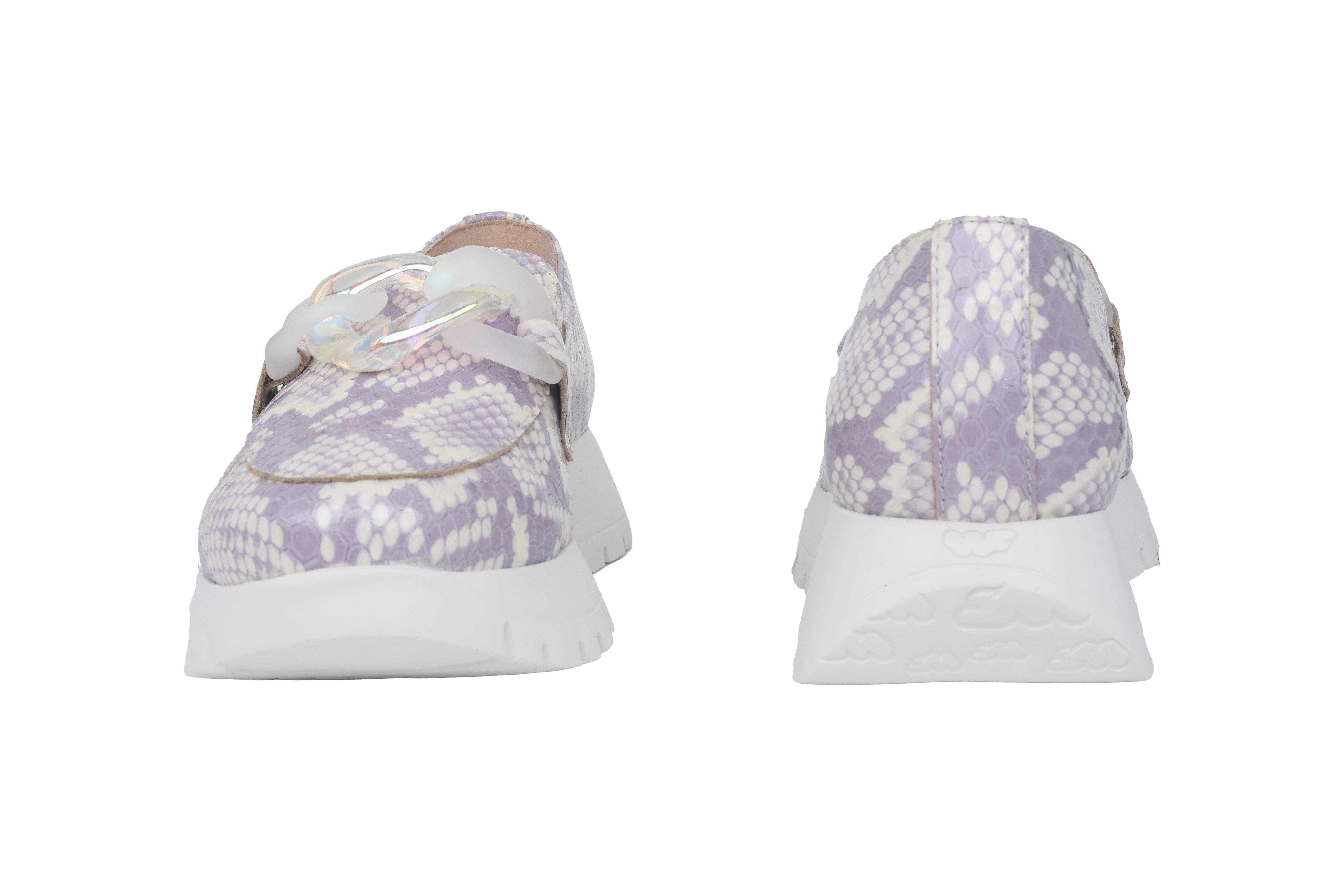 Mocassin femme 'Rose' - Violet