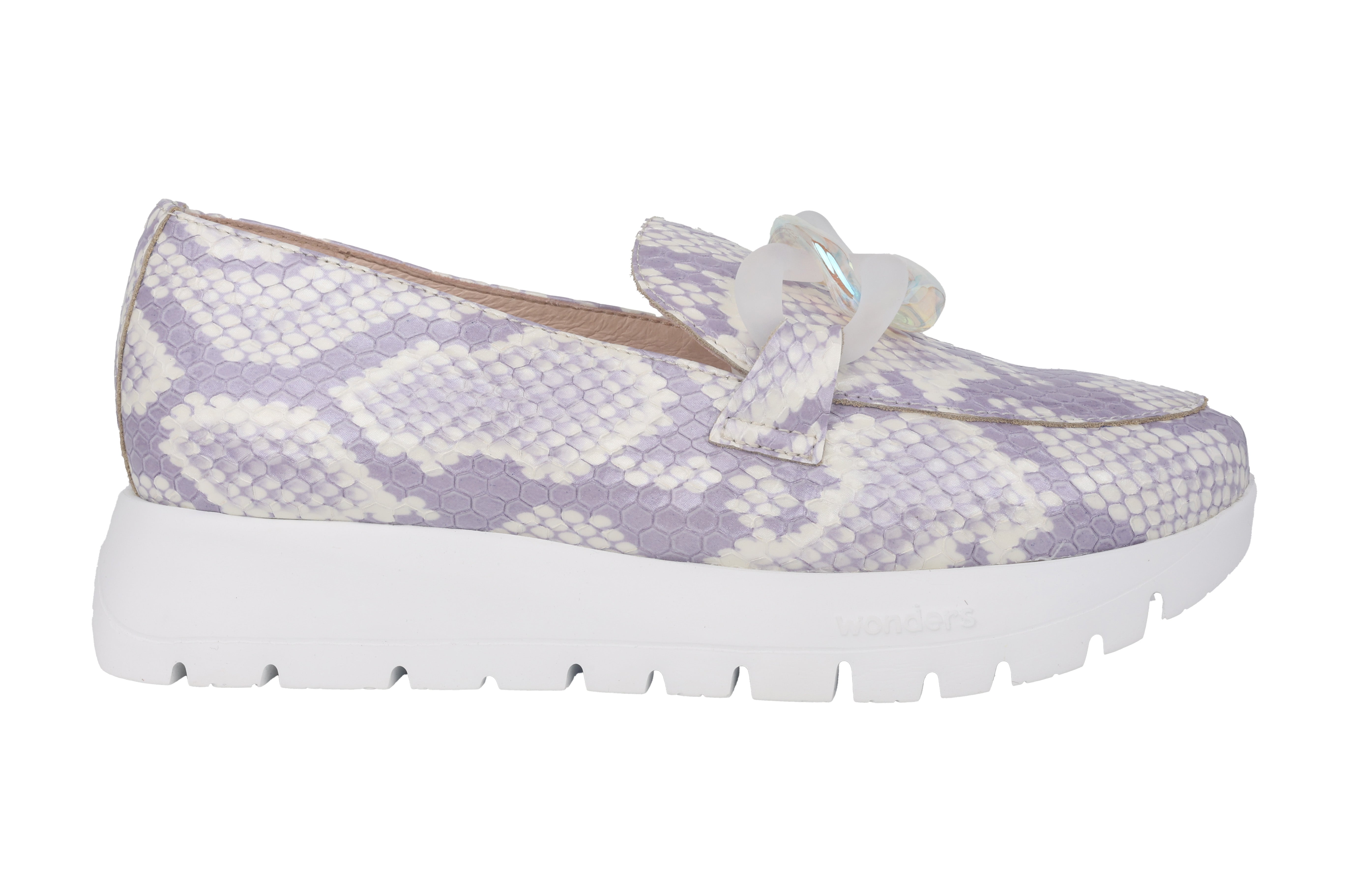 Mocassin femme 'Rose' - Violet