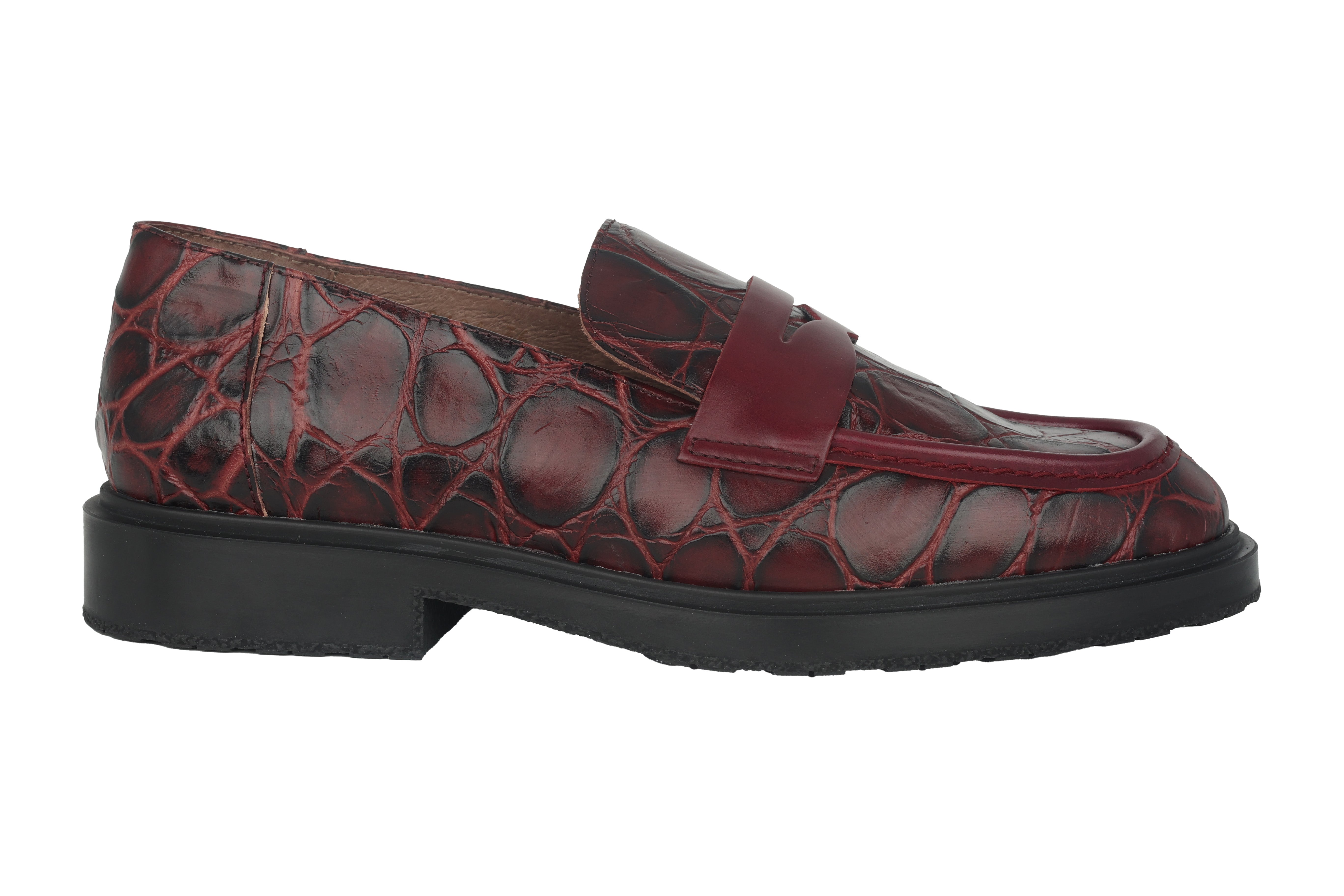 Damen-Loafer 'Ned' - Krokorot