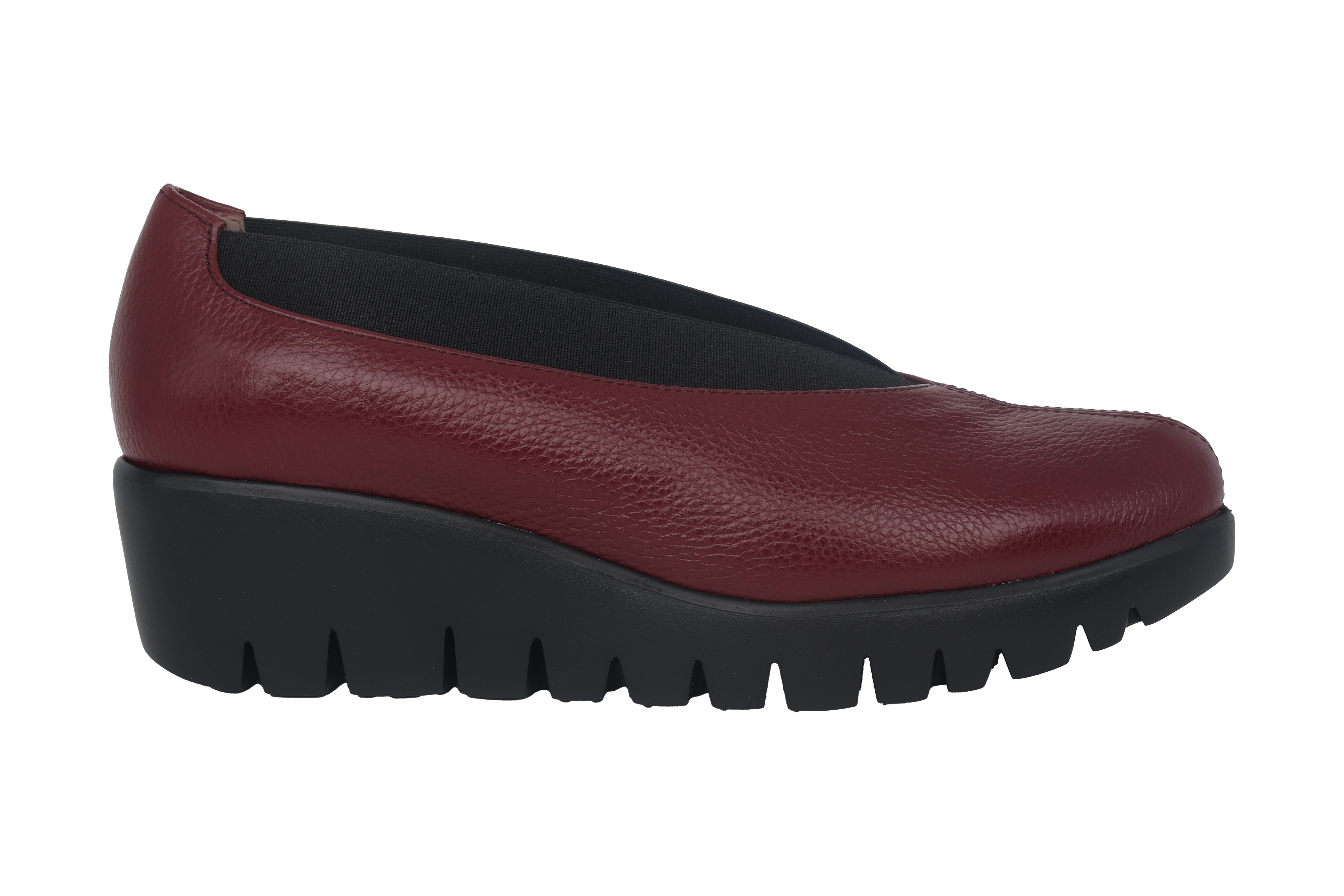 Mocassin Femme 'Agadir' - Vin Rouge