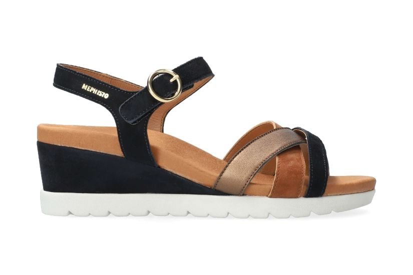 'Yrena' women's sandal - blue mix - Chaplinshoes'Yrena' women's sandal - blue mixMephisto